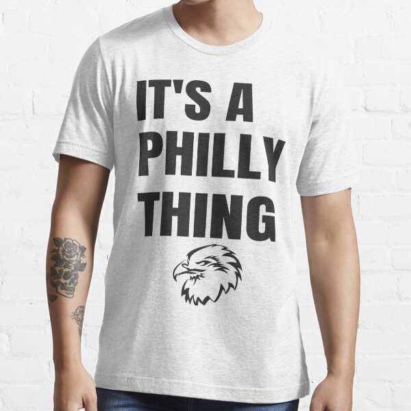 Men's New Era Black Philadelphia Eagles It's A Philly Thing T-Shirt