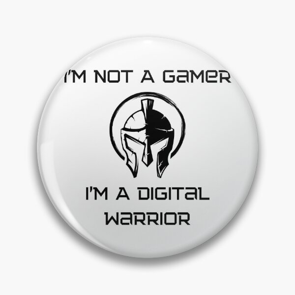 Item preview, Digital Warrior Gamer designed and sold by DorkDome.