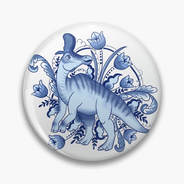 Item preview, Lambeosaurus in Tulips designed and sold by mikaelaK.