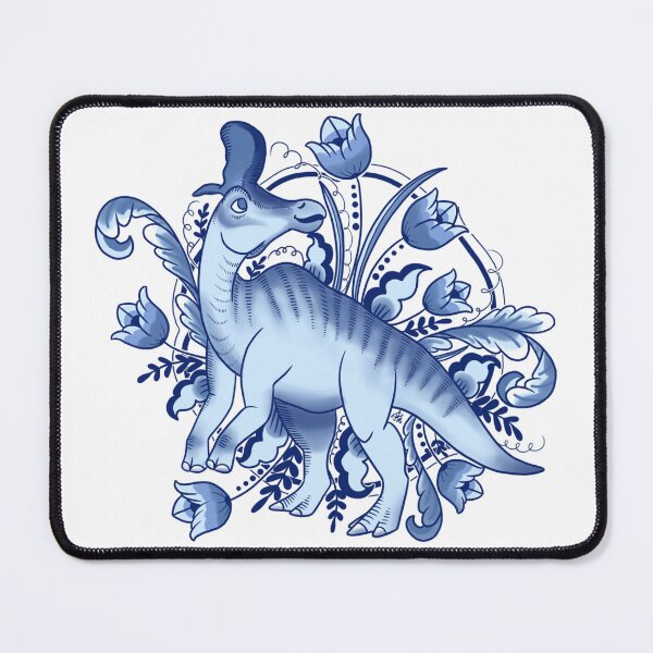 Item preview, Lambeosaurus in Tulips designed and sold by mikaelaK.
