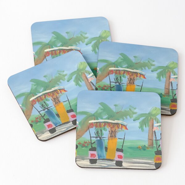 Item preview, Golf Carts #2 designed and sold by Marilyn Hill.