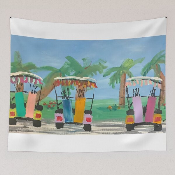 Item preview, Golf Carts #2 designed and sold by Marilyn Hill.
