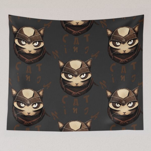 Item preview, Ninja cat designed and sold by Art4u-Shop.