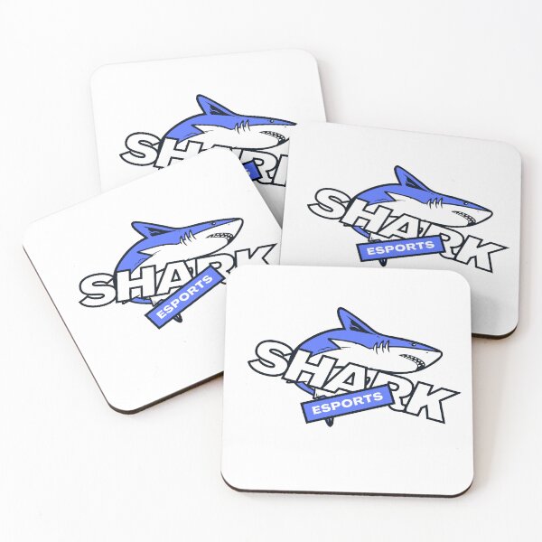 Item preview, Blue Minimalist Shark Illustration Esports Team designed and sold by ExelShop.