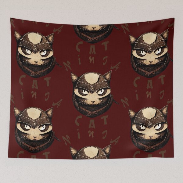 Item preview, Ninja cat designed and sold by Art4u-Shop.