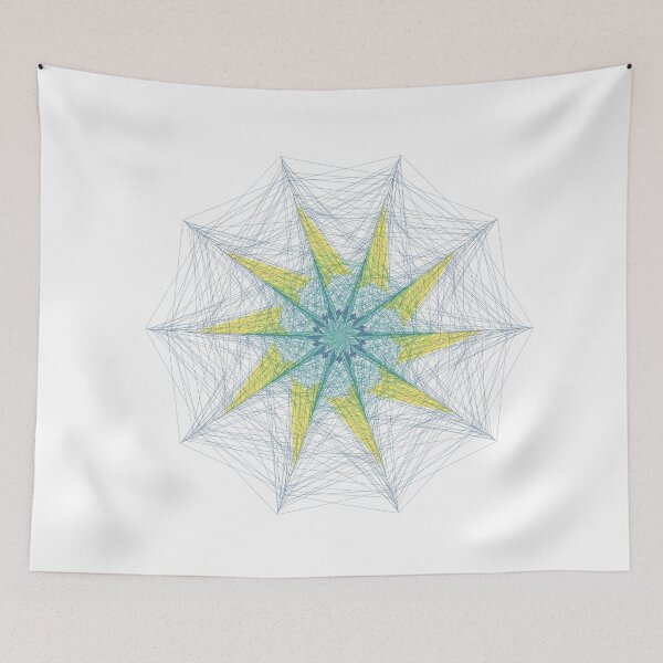 Item preview, mandala geométrico abstracto designed and sold by Pixel4Art.