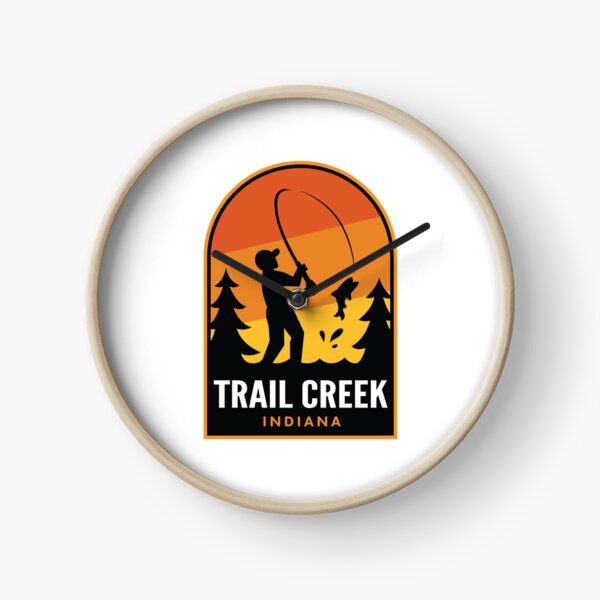 Item preview, Trail Creek Indiana Fishing designed and sold by HalpinDesign.