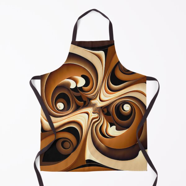 Artikelvorschau, Contemporary Ceramic Brown Energetic Contemporary Pattern Digital Painting entworfen und verkauft von CodeAndColors.