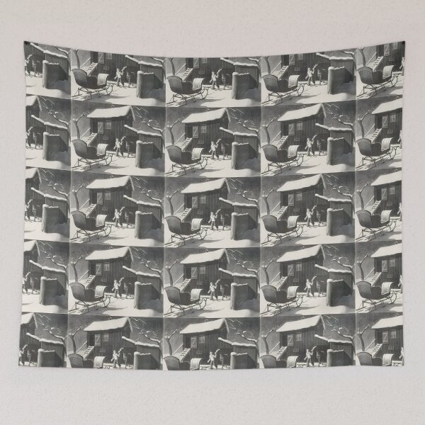 Item preview,  Grant Wood  Dec. Midnight designed and sold by TeeARTHY.