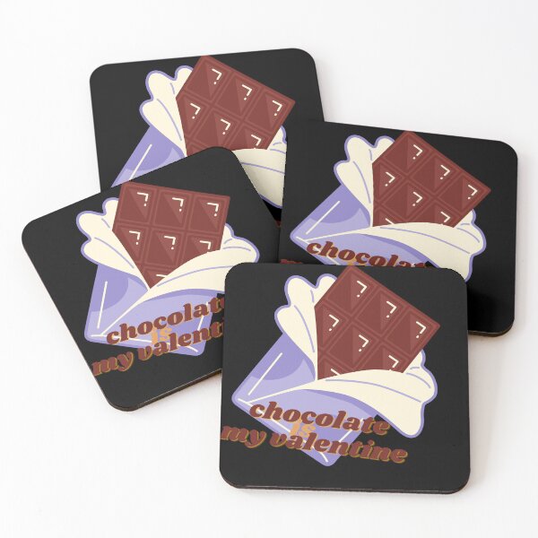 Item preview, Chocolate Is My Valentine Design designed and sold by VandJStore.