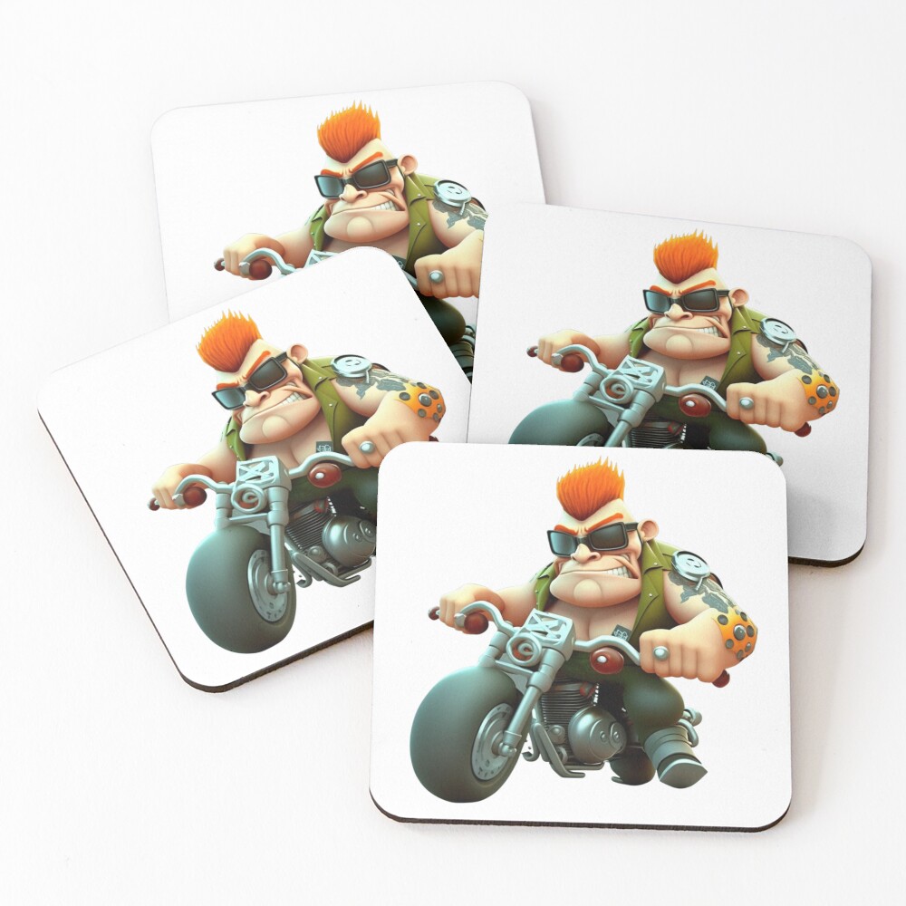 Item preview, Coasters (Set of 4) designed and sold by mentefresca.