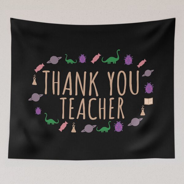 Item preview, Thank you teacher teachers day  students designed and sold by Think4Prints.