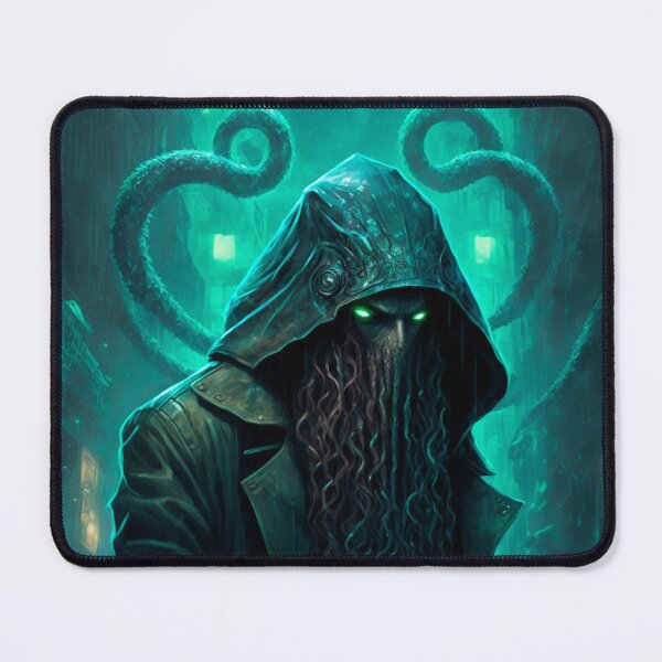 Item preview, Cyberpunk Cthulhu designed and sold by ArtMadeByAI.
