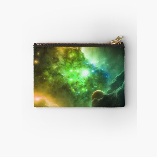 Item preview, Gold and Green Stars in Space designed and sold by Healio2.