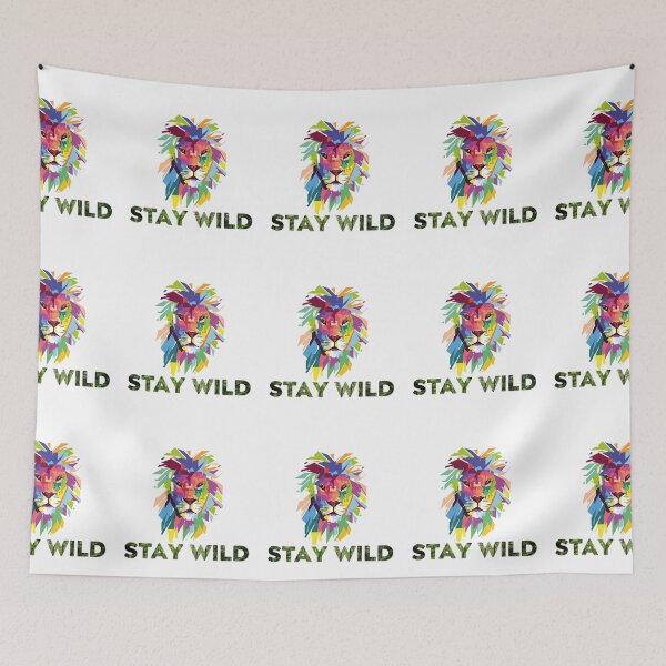 Item preview, Lions,stay wild t-shart designed and sold by mosiuralif.