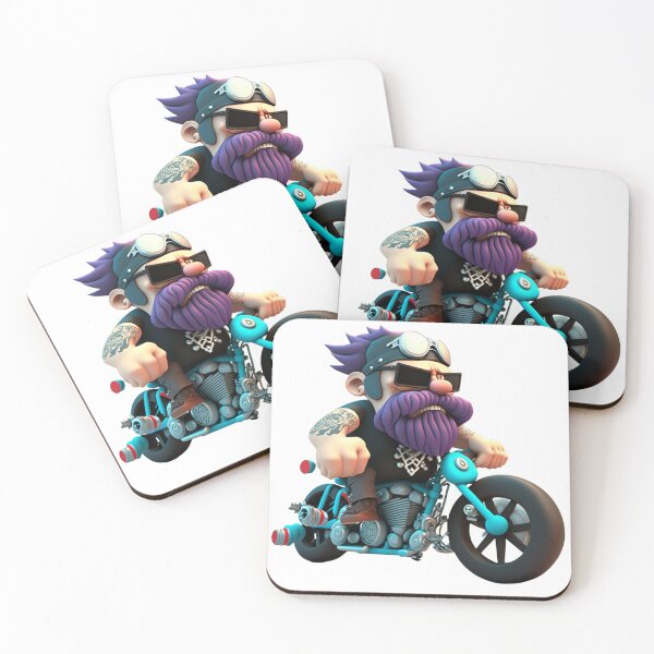 Item preview, Purple Beard Rider designed and sold by mentefresca.