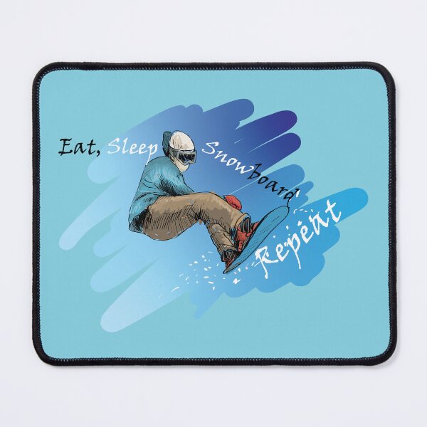 Item preview, Eat, Sleep, Snowboard and Repeat designed and sold by Crafty-Hawk.