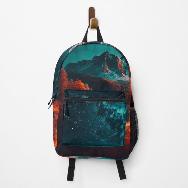 Item preview, Mountain Range in the Fall designed and sold by ArtMadeByAI.