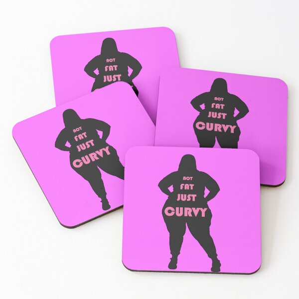 Item preview, NOT FAT JUST CURVY designed and sold by luckymando.