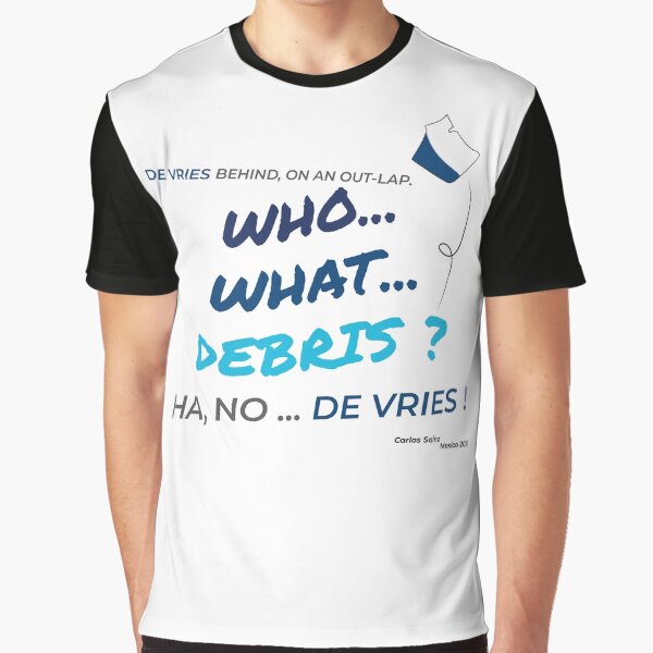Who what debris? - Sainz Mexico 2022 Graphic T-Shirt