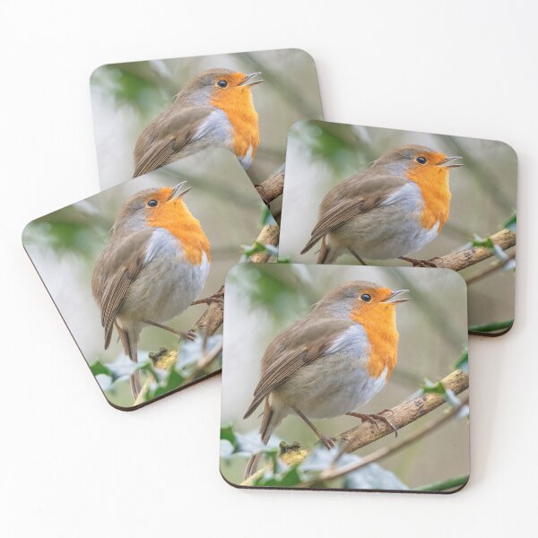 Item preview, Singing Robin Red Breast designed and sold by JLP ARTWORKS.