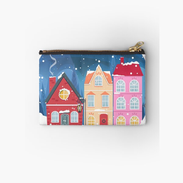 Item preview,  Winter illustration with scandinavian houses  designed and sold by MariaTsy.