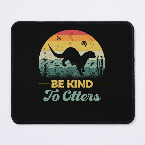 Item preview, Be Kind To Otters Retro designed and sold by Vendetta-art.