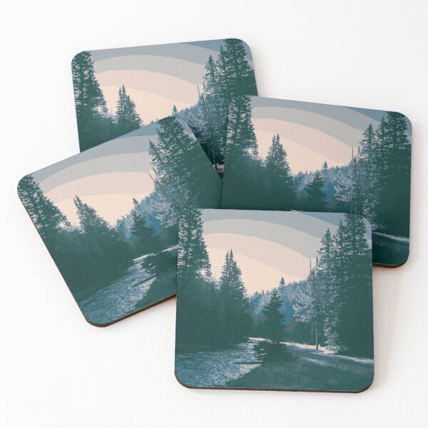 Item preview, Forest Illustration:- Forest Wall Art-Forest Art Print designed and sold by typoinspired.