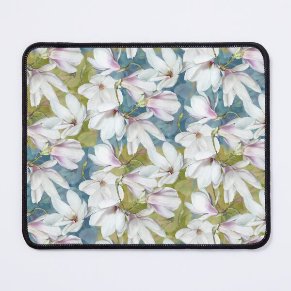 Item preview, Two Colors Magnolia Repeated Pattern Design designed and sold by Tina Veenstra.