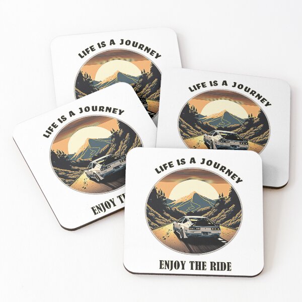 Item preview, Life is a journey, enjoy the ride - Car lover's artwork designed and sold by CaseHavenDesign.
