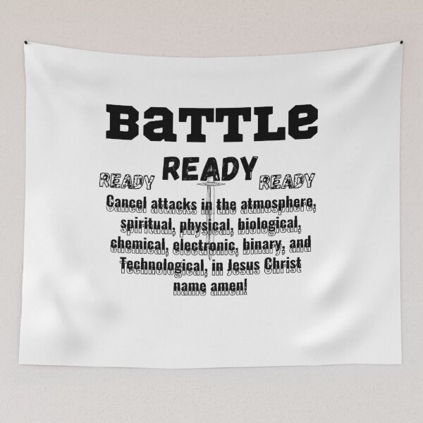 Item preview, Battle Ready - Spiritual warfare  designed and sold by mindmaster007.