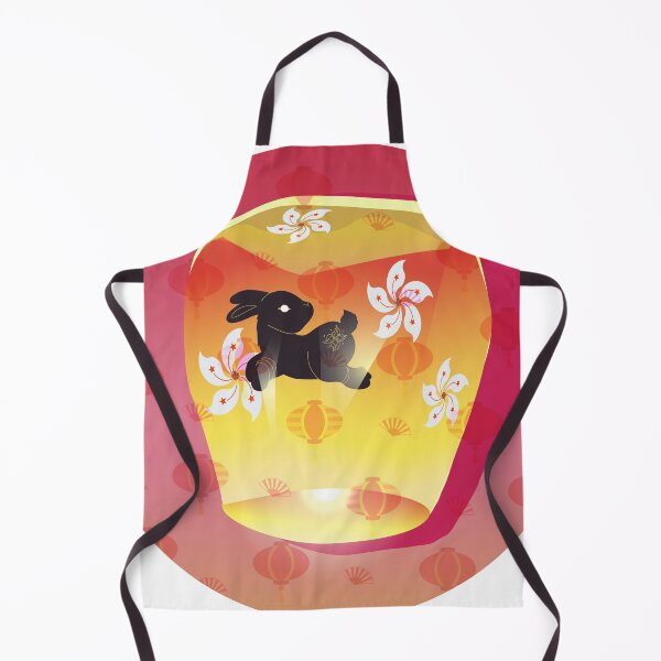Item preview, Chinese lantern with rabbit, designed and sold by MariaTsy.