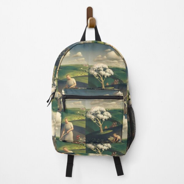 Item preview, Grant Wood  Spring in the village  designed and sold by TeeARTHY.