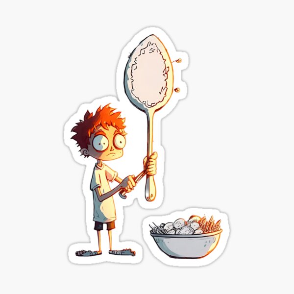 rejected-cartoon-my-spoon-is-too-big-s3-wa2303-sticker-for-sale