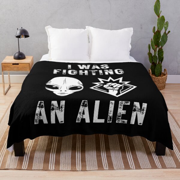 Item preview, I Was Fighting An Alien Funny Get Well Soon Broken Arm Leg Spine Bone designed and sold by Katalice Design.