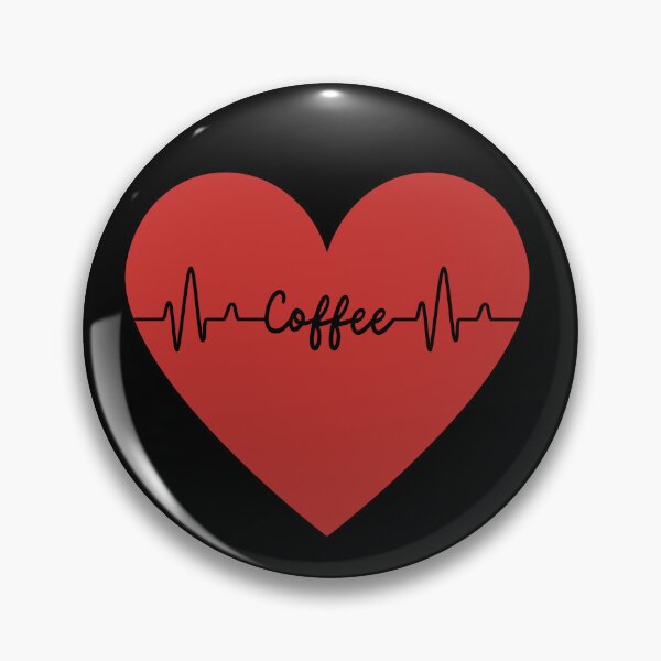 Item preview, Coffee heartbeat designed and sold by PellSilversmith.