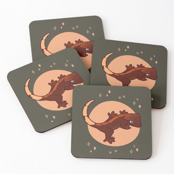 Item preview, Flame Crested Gecko - Red Bicolor designed and sold by anacecilia.