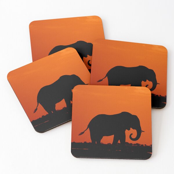 Item preview, Sunset Elephant designed and sold by UpwardsBound.