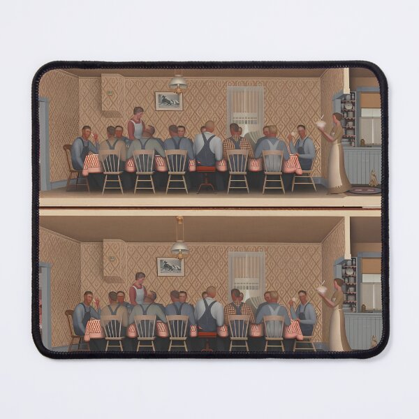 Item preview,  Grant Wood  Dinner for Threshers designed and sold by TeeARTHY.