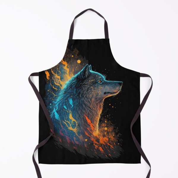 Item preview, Fire Wolf - Spirit Animal designed and sold by SymonBeen.