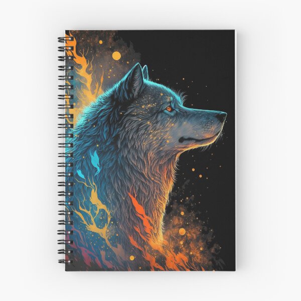 Item preview, Fire Wolf - Spirit Animal designed and sold by SymonBeen.
