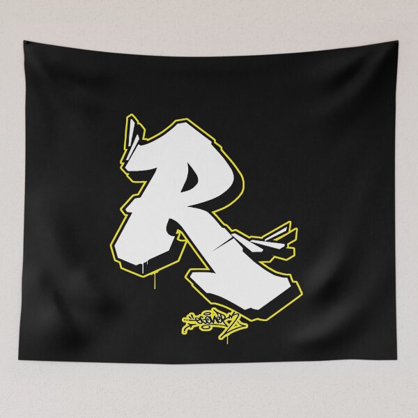 Item preview, R LETTER R BY ESONE URBAN GRAFFITI STREET STYLE  designed and sold by GraffitiBomberZ.