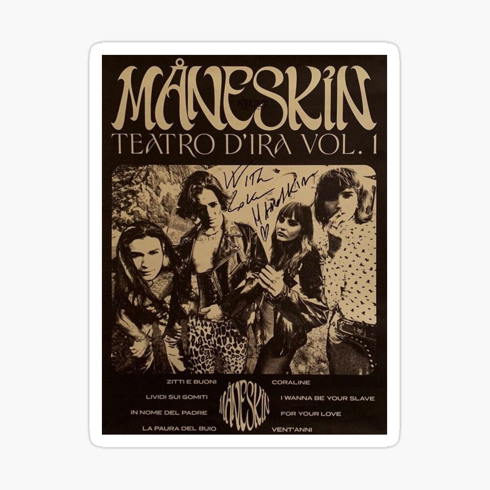 maneskin Poster by mariespe98