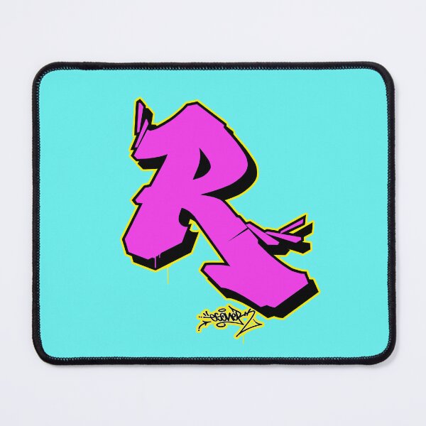 Item preview, PINK LETTER R BY ESONE URBAN GRAFFITI STREET STYLE designed and sold by GraffitiBomberZ.