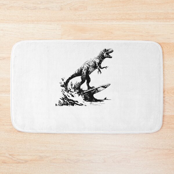 Item preview, Dinosaur Surfing in Style designed and sold by Fitbys.