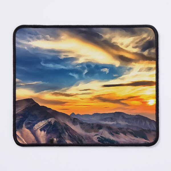 Item preview, Utah Mountain Sunset - Painting designed and sold by cmphotographs.