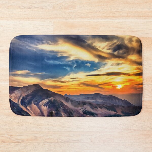 Item preview, Utah Mountain Sunset - Painting designed and sold by cmphotographs.