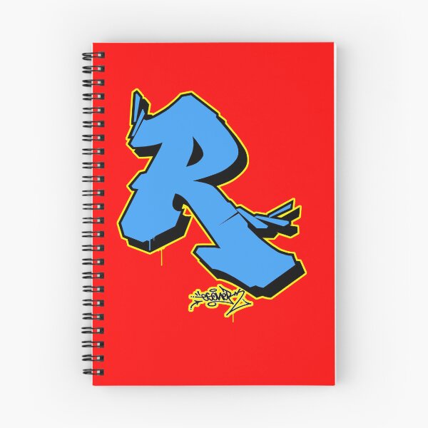 Item preview, BLUE LETTER R BY ESONE URBAN GRAFFITI STREET STYLE  designed and sold by GraffitiBomberZ.