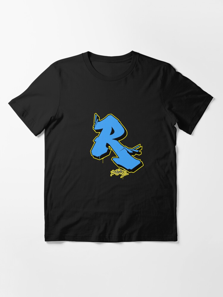 BLUE LETTER R BY ESONE URBAN GRAFFITI STREET STYLE  Kids T-Shirt for Sale  by GraffitiBomberZ