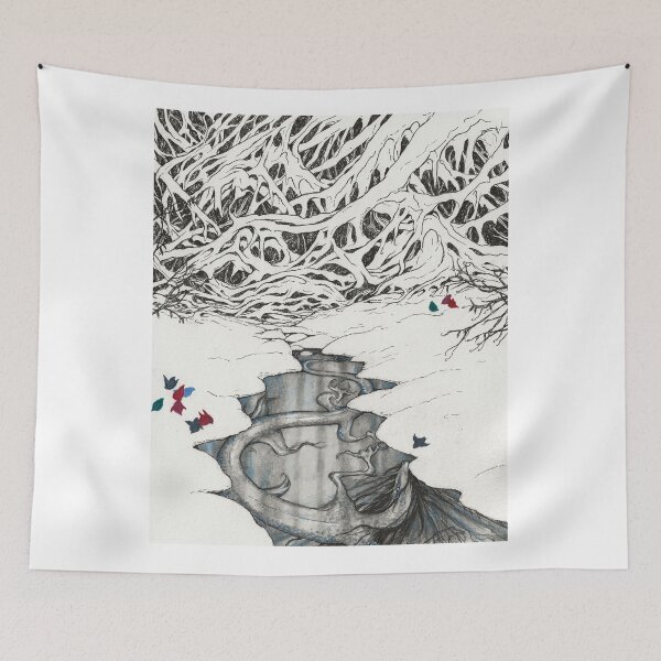 Item preview, dragon in winter designed and sold by Jessica Gadra.